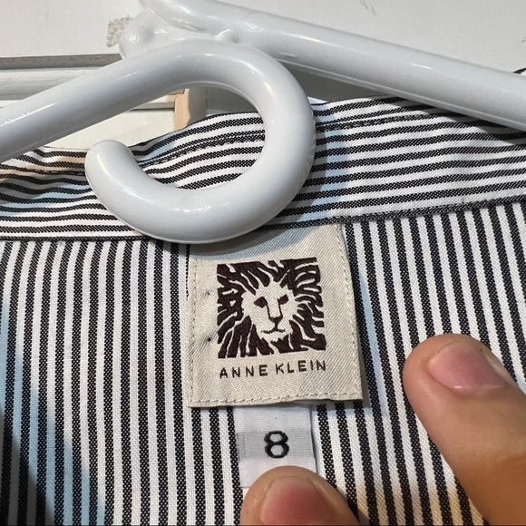 Anne Klein Button Down Shirt Size 8 - Picture 4 of 4